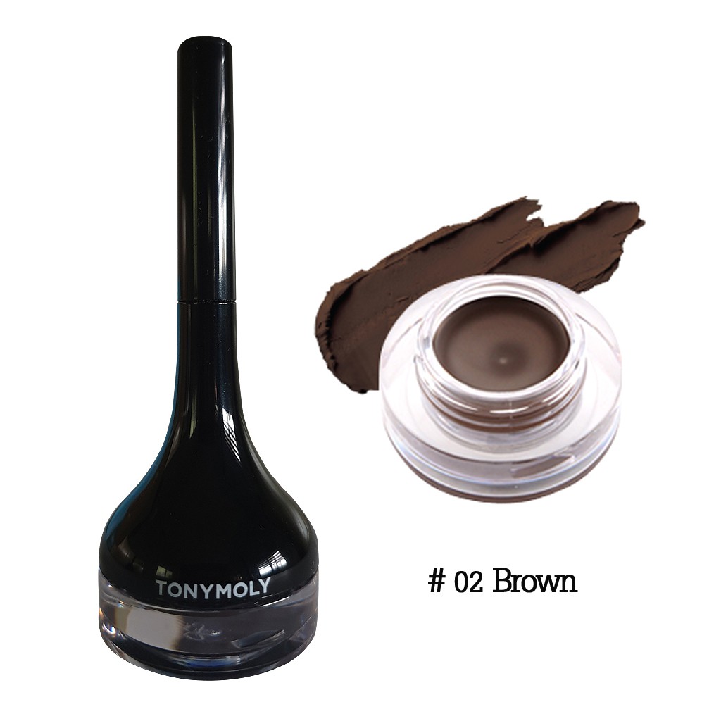 Kẻ Mắt Tony Moly Back Gel Eyeliner Long Brush 4g