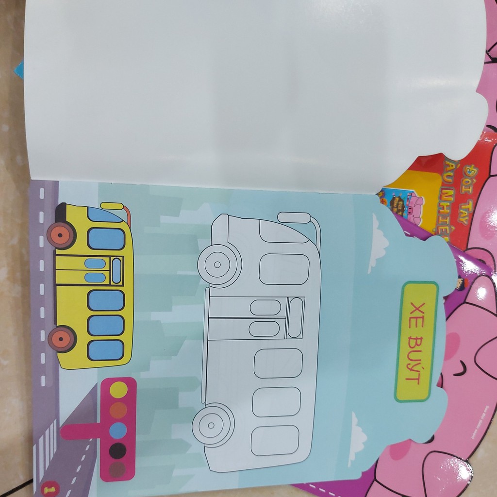 Sách - Đôi tay màu nhiệm ( tập tô cho bé từ 3 tuổi - 6 cuốn )