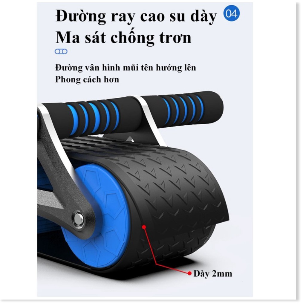 🆕 Con lăn tập cơ bụng tự động đốt calo Tank Wheel