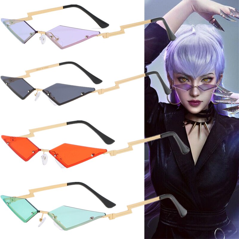 Kính mát hóa trang nhân vật game Kda The Badest Evelynnn chất lượng cao