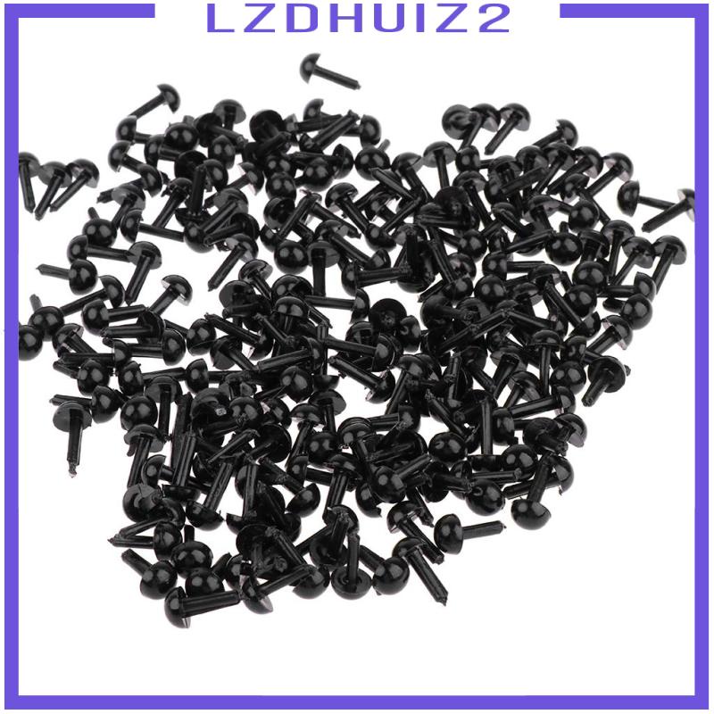 Set 200 Mắt Nhựa 5mm An Toàn Cho Búp Bê / Gấu Bông
