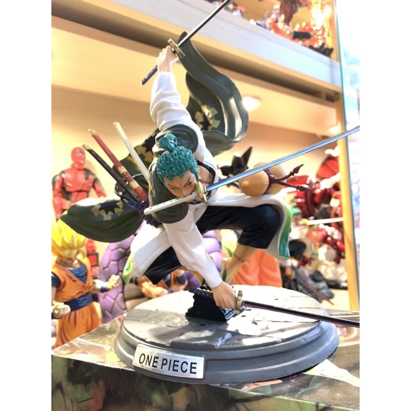 Mô Hình One Piece Zoro Wano tam kiêm phái đẹp 28Cm