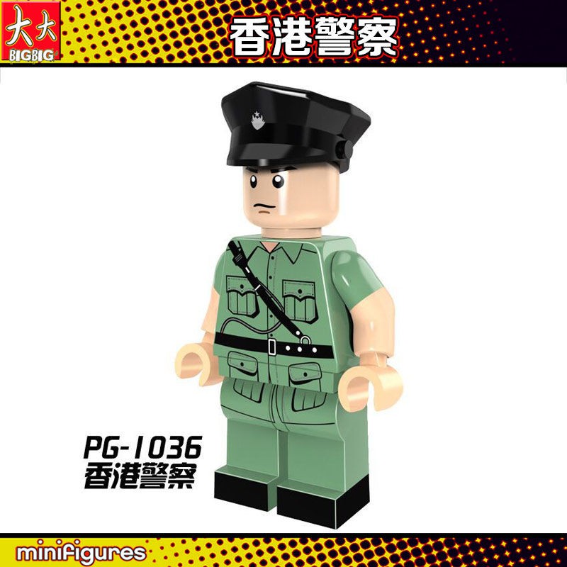 Bộ Đồ Chơi Lego Lắp Ráp Mô Hình Cảnh Sát / Tàu Chiến / Cảnh Sát / Tàu Thủy / Tàu Thủy / Quân Đội / Tàu Thủy Hỏa / Cảnh Sát Mini Chống Vỡ