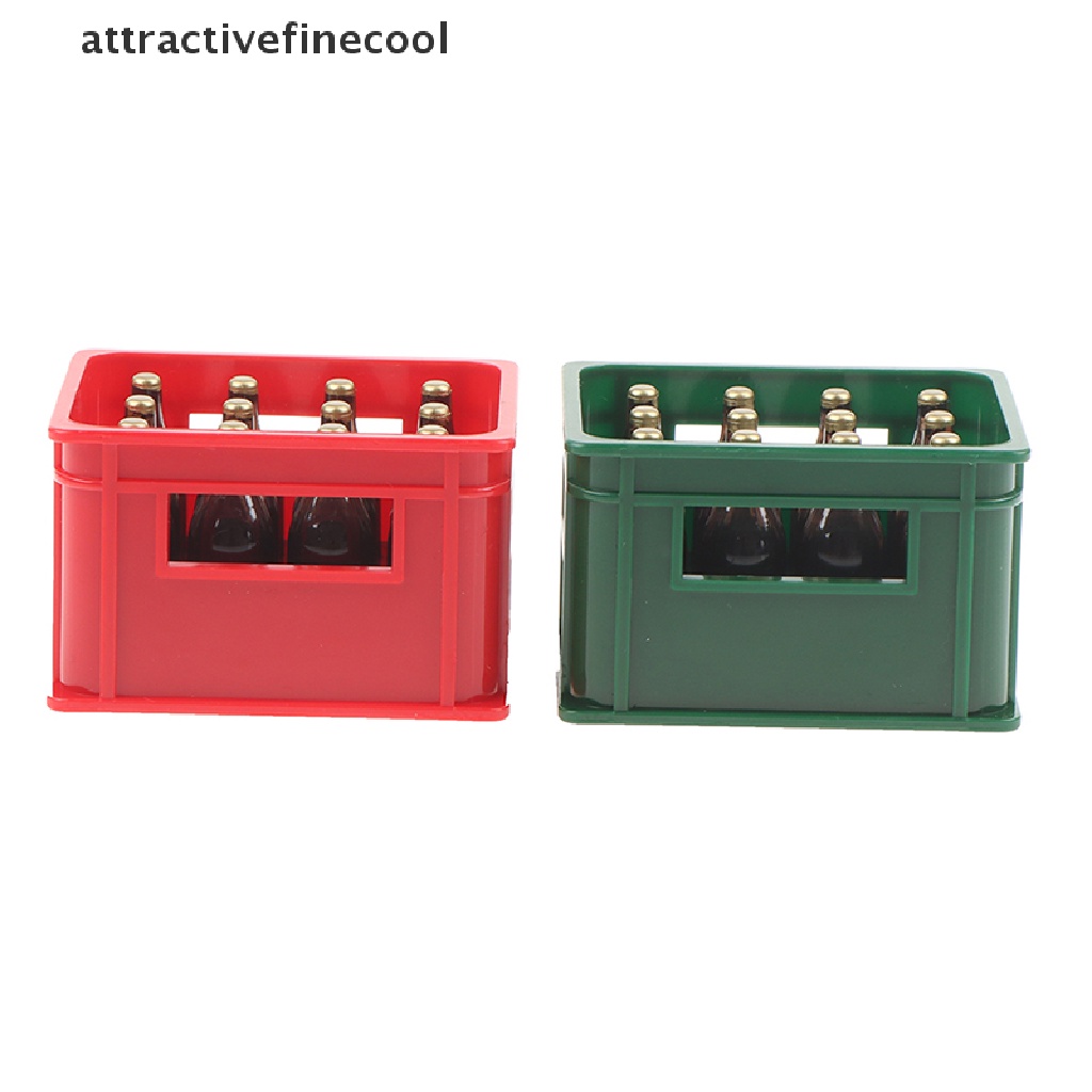 Mô Hình Chai Bia Mini Tỉ Lệ 1: 12 Dùng Để Trang Trí Nhà Búp Bê