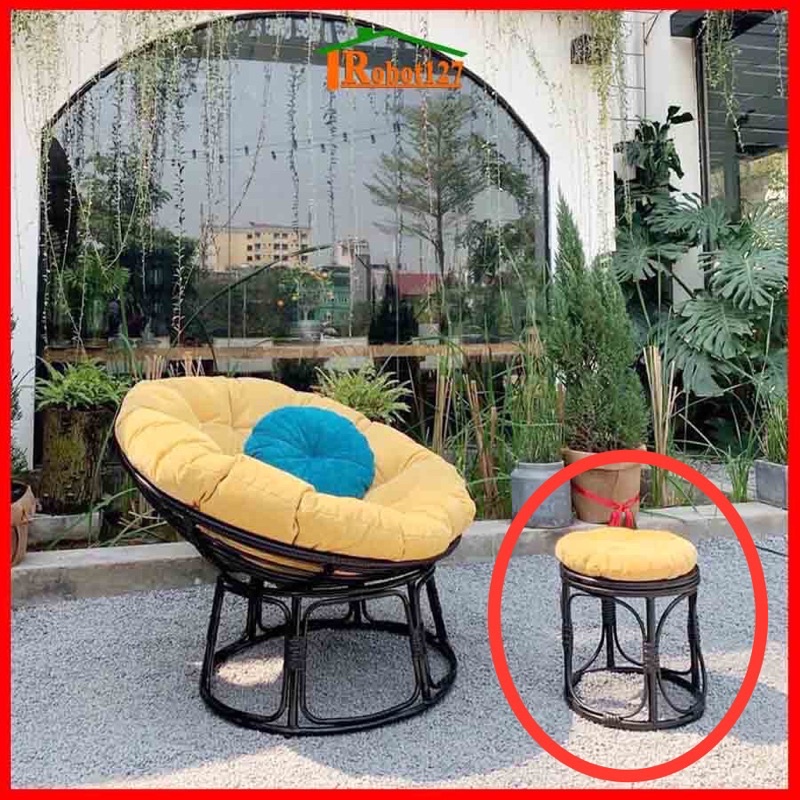 Đôn Ghế - Nệm Ghế Papasan phòng khách/phòng ngủ phong cách Bắc Âu