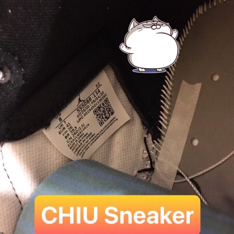 [ CHIU Sneaker ] Giày thể thao Jd1 high Univercity Blue phiên bản cao cấp giày Sneaker Jordan cổ cao xanh blue