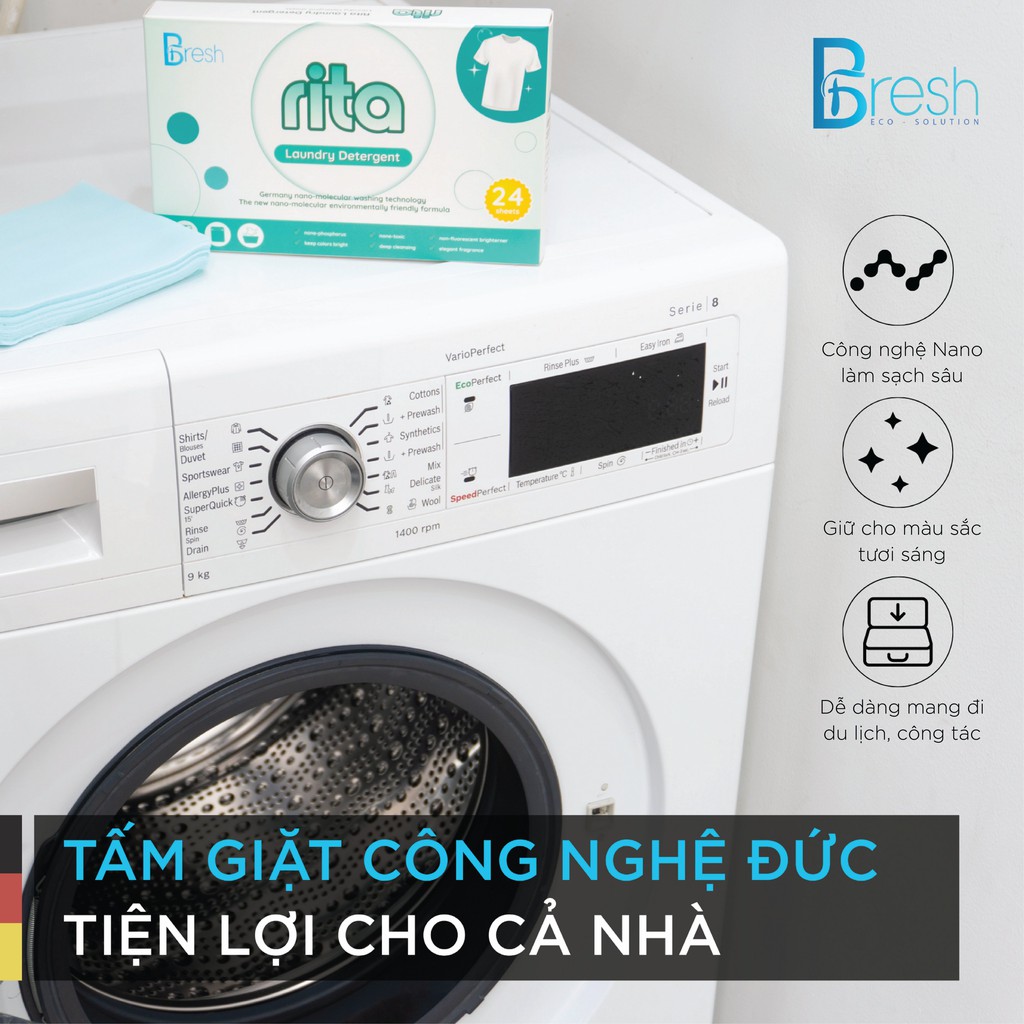 BFRESH Tấm giặt Rita Laundry Detergent