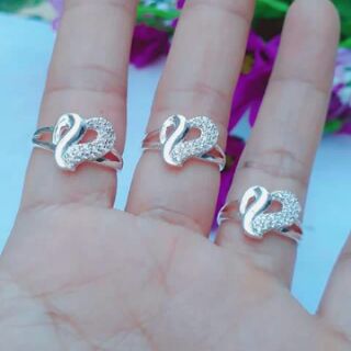 Nhẫn bạc ta nữ
