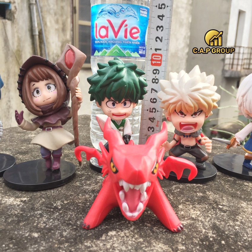 Mô hình Học viện Siêu Anh Hùng nhân vật trong My Hero Academia - Bộ 10cm