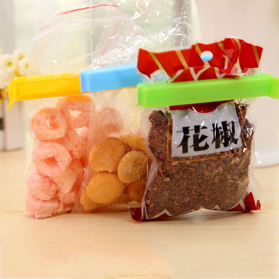 Set 5 Kẹp Niêm Phong Miệng Túi Thực Phẩm Tiện Lợi