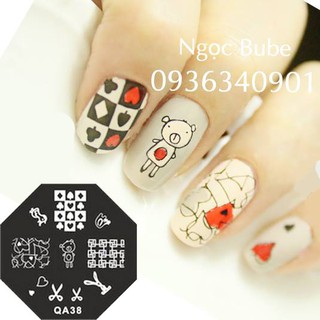 Dụng cụ nail stamping nail (bảng in)
