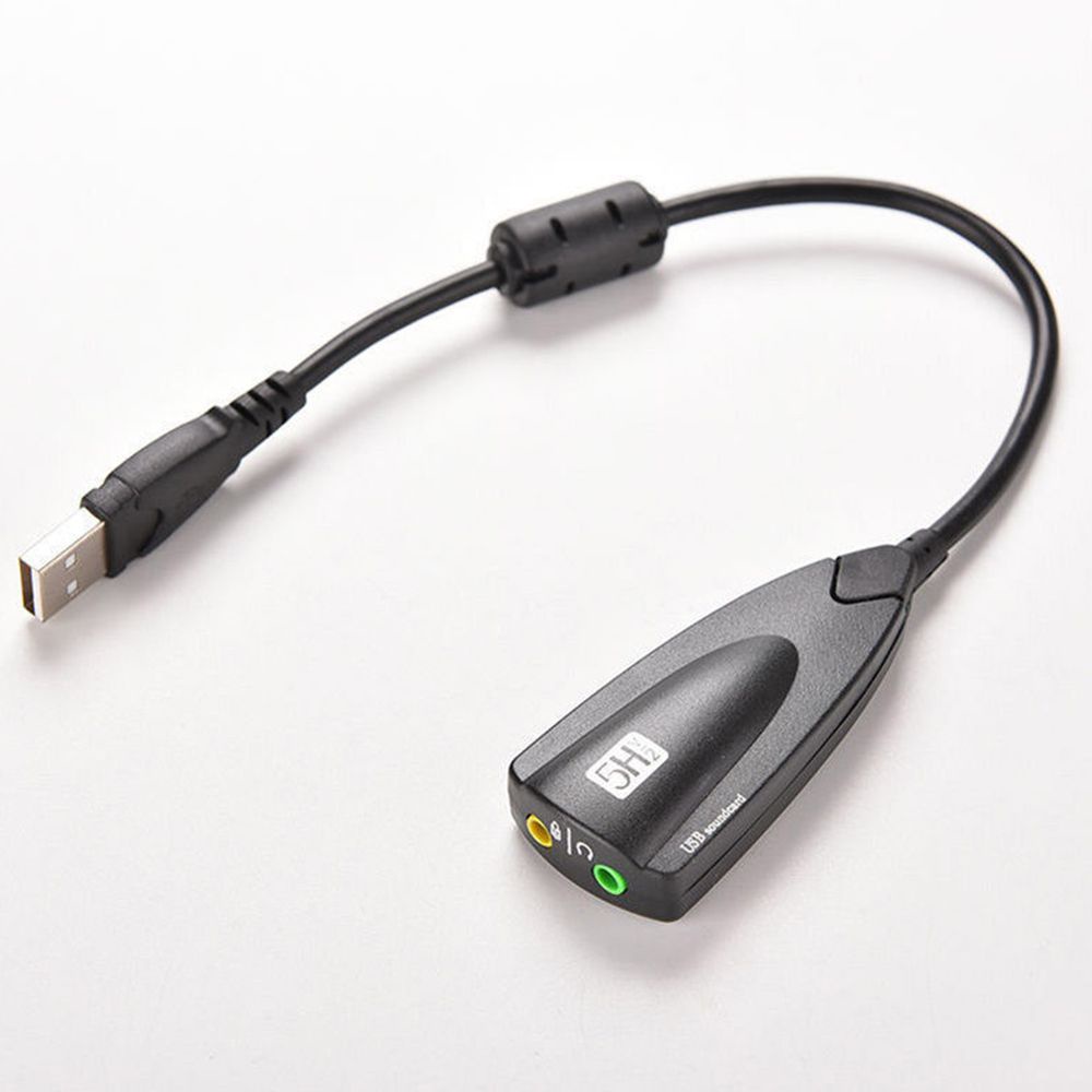 Aaron1 Đầu Chuyển Đổi Âm Thanh Từ Usb Sang Cổng 3.5mm 7.1 Kênh Chuyên Dụng Cho Notebook