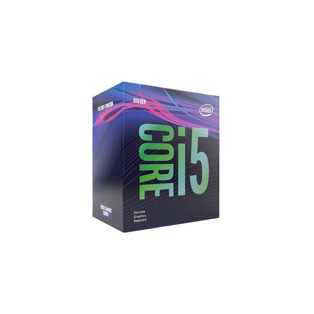 CPU Intel Core i5-9400F (2.9GHz turbo up to 4.1GHz, 6 nhân 6 luồng, 9MB Cache, 65W) - Box Chính Hãng