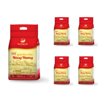 Gạo Nàng Hương Lúa Tôm Túi 5kg