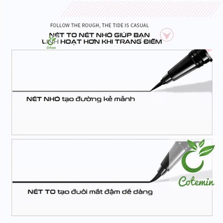 Bút kẻ mắt MAYCREATE vỏ đen