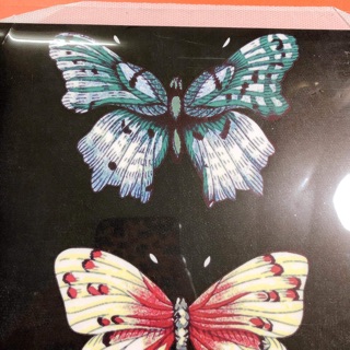 Sticker ủi,patch ủi, hình ủi 3 con bướm
