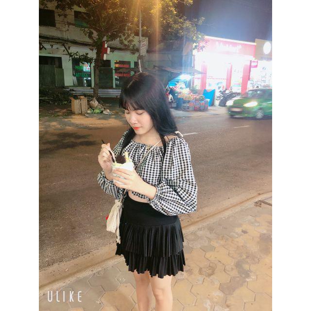 Chân Váy Nữ 🌹Freeship🌹 Chân váy Nữ xếp ly 2 tầng siêu đẹp Siêu Hót ( Có video + Ảnh thật ) QN02 | BigBuy360 - bigbuy360.vn