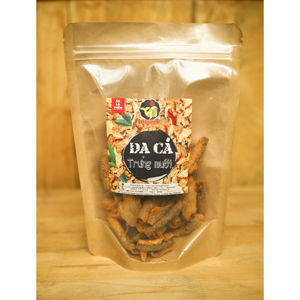 Da Cá Trứng Muối TATA FOOD - Vị CAY | BigBuy360 - bigbuy360.vn