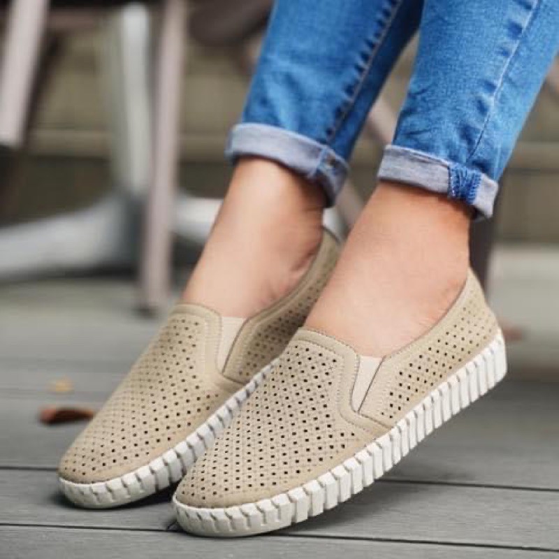 Giày slip on/giày lười nữ Skechers Ala Mode