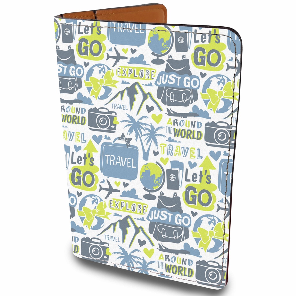Bao Da Hộ Chiếu/Passport Du Lịch Nam - Nữ  JUST GO TRAVEL - PPT081 STORMBREAKER