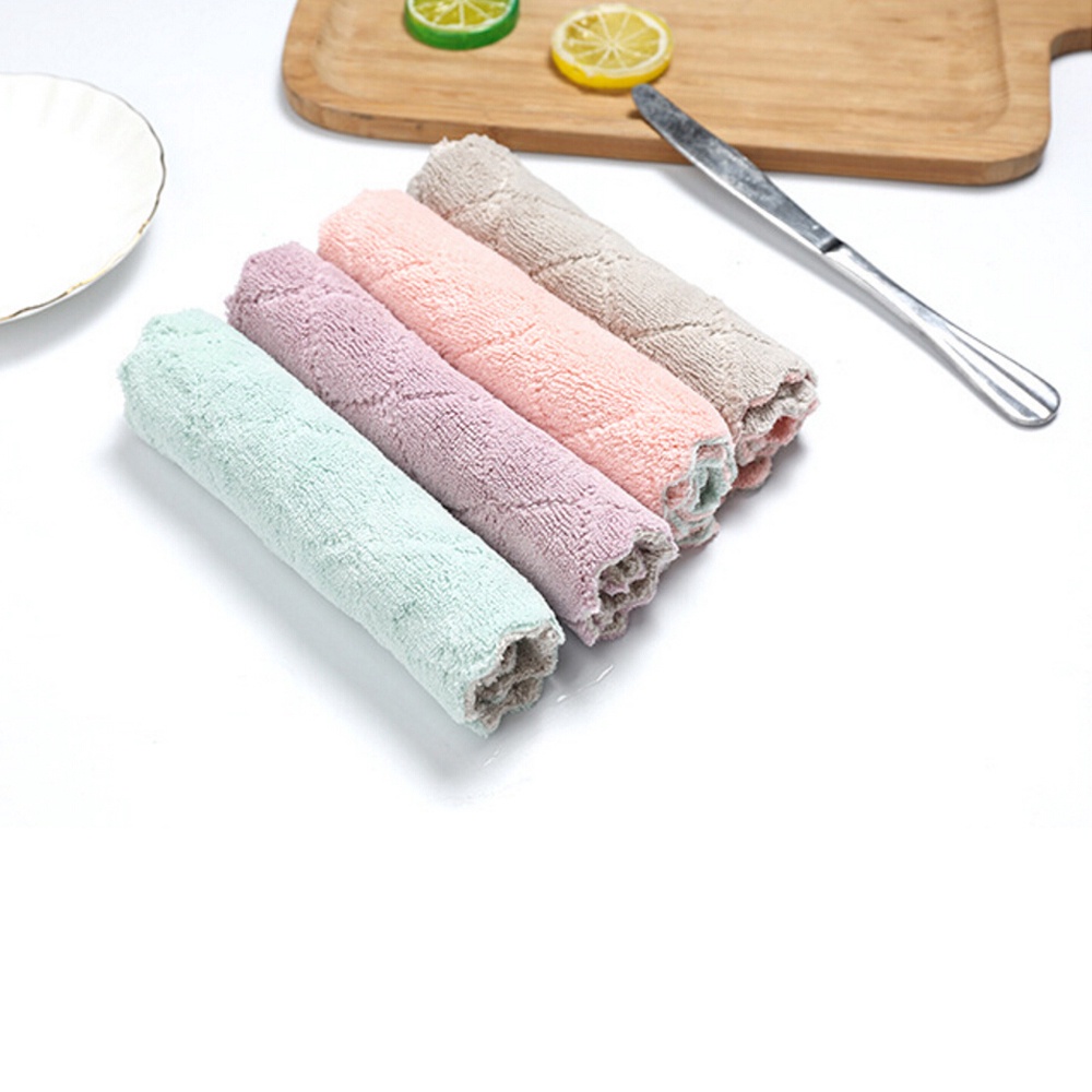 Khăn VảI SợI Microfiber ThấM HúT Tốt TiệN DụNg Cho Nhà BếP