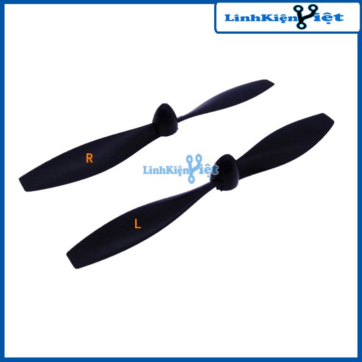 Bộ 2 Cánh Máy Bay 108mm Lỗ 2mm Thuận Nghịch