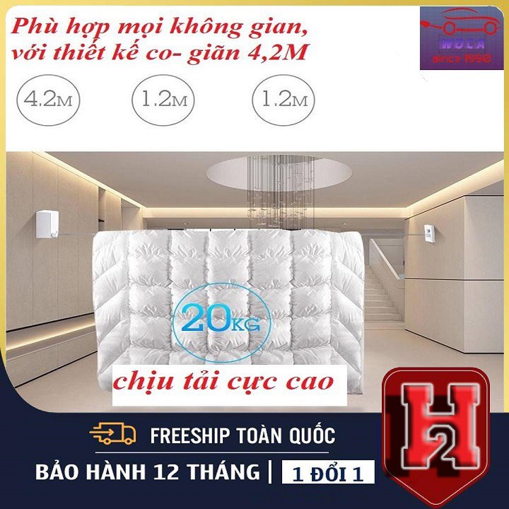 Dây Phơi Quần Áo Inox❤️FREE SHIP❤️Dây Phơi Quần Áo Bằng Thép Tiện Ích Gía Rẻ