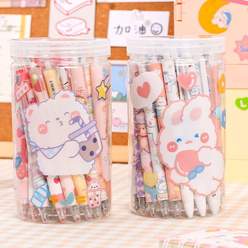 Set 12 Bút Bi Họa Tiết Hoạt Hình Dễ Thương