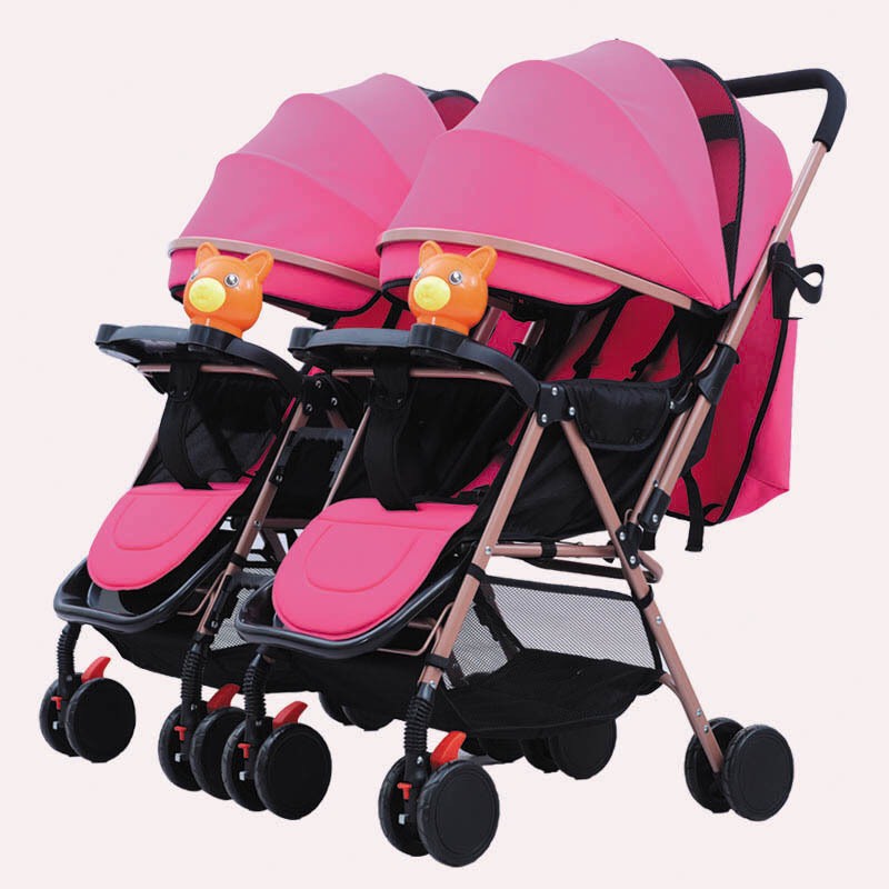 Xe đẩy đôi em bé an toàn hàng loại 1 dành riêng cho các bé sinh đôi từ sơ sinh trở lên