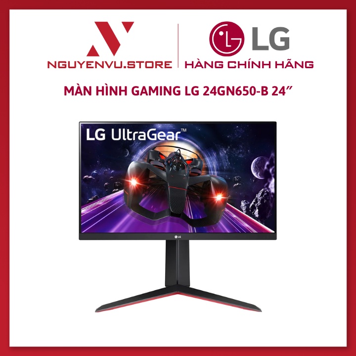 Màn hình Gaming LG 24GN650-B 24 Inch (FHD/IPS/144Hz/1ms/FreeSync) - LG Ultragear 24GN650-B - Hàng chính hãng