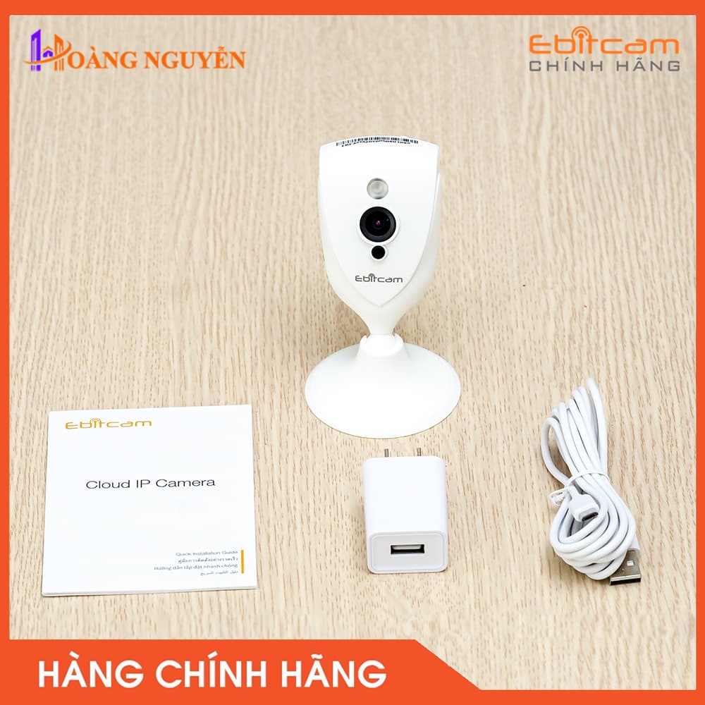 [NHÀ PHÂN PHỐI] Camera Wifi Ebitcam EBF4 2.0MPx Full HD 1080P - Hàng Chính Hãng