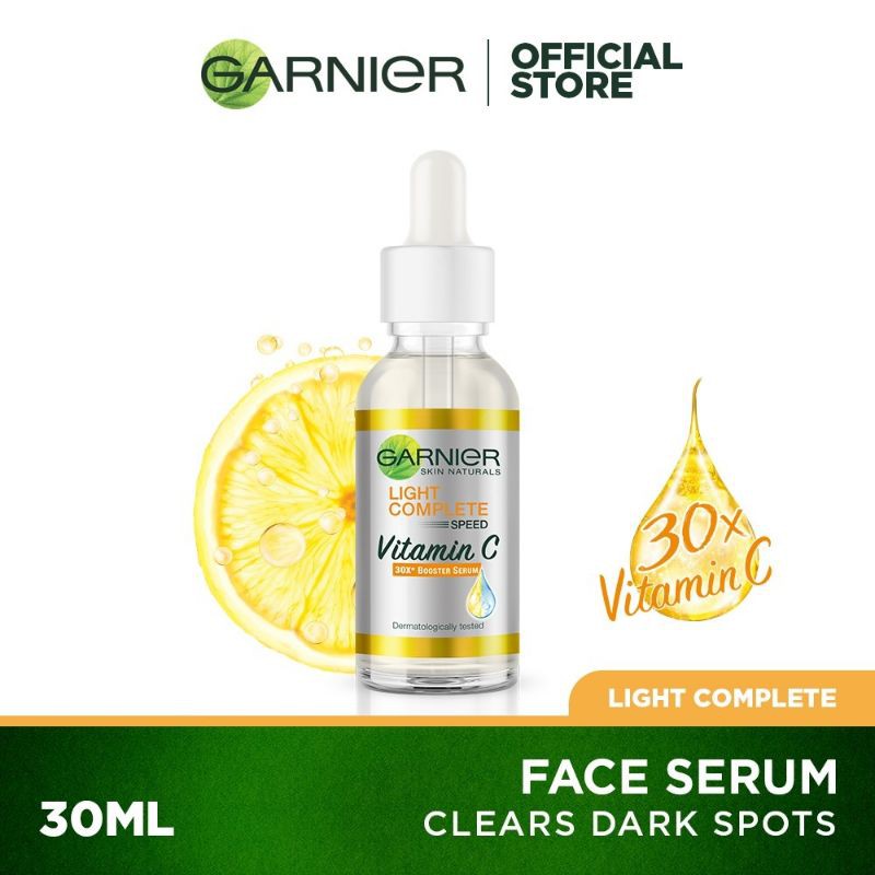 (Hàng Mới Về) Serum Garnier Chứa Vitamin C 30 X Boster Giúp Làm Sáng Và Chăm Sóc Da