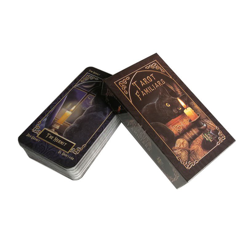 Combo Bài Tarot Familiars M11 và Túi Nhung Đựng Tarot và Khăn Trải Bàn Tarot