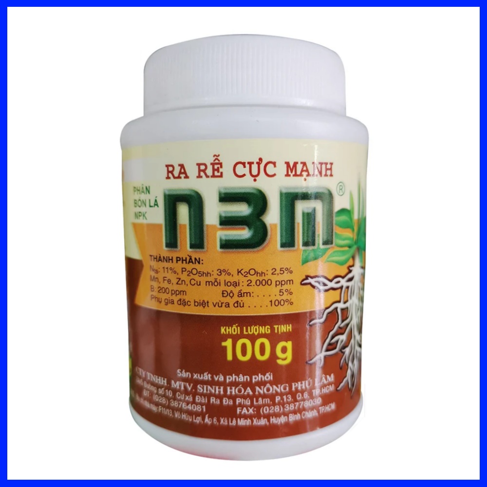 Kích Rễ N3M 100g - ra rễ cực mạnh N3M cho cây trồng