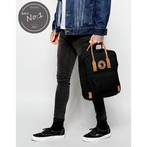 Balo No.2 Black - HÌNH SHOP CHỤP THẬT chính hãng