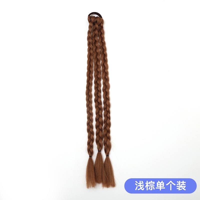 Dây Buộc Tóc Giả Thắt Bím Phong Cách Hàn Quốc Thời Trang Cho Nữ
