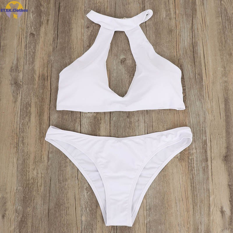 1 Bộ Bikini Màu Trơn Thời Trang Nữ Tính | BigBuy360 - bigbuy360.vn