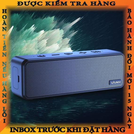 Loa Bluetooth 5.0 VIVAN VS20 Chống Nước IPX7 20W 3600mAh Playtime 24H angthuy