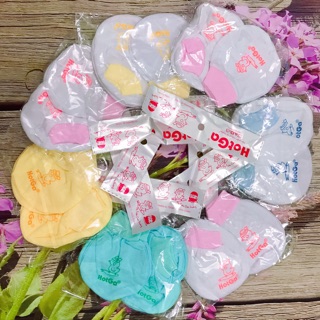 Bao tay bao chân cổ bo thun cho bé sơ sinh