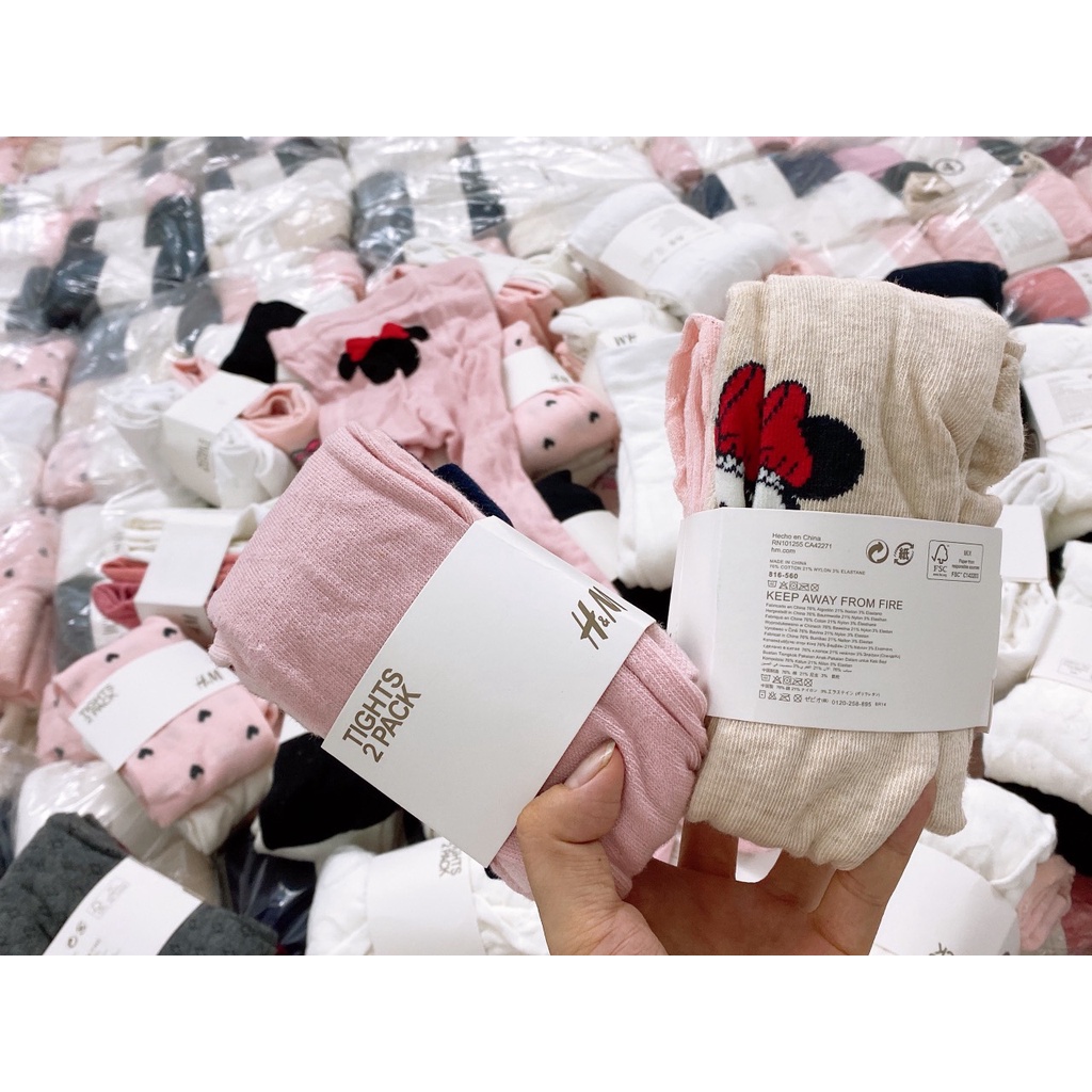 Set 2 Quần Tất Len Liền Bàn Cho Bé Gái 💝FREESHIP💝 Quần Legging Dài Chất Liệu Len Mềm Mại Cho Bé Từ 1 – 10 Tuổi