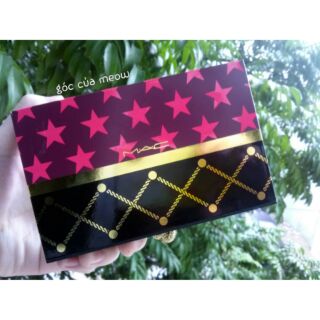 [Tách set] Son MAC mini Nutcracker sweet RED lipstick kit