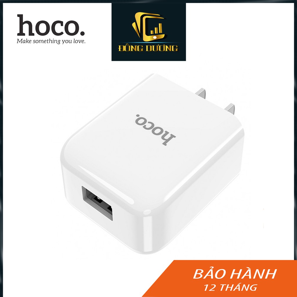 Củ sạc Hoco C49-Chân Cắm US-Tiêu Chuẩn 3C(Chính Hãng) - Phụ Kiện ĐÔNG DƯƠNG