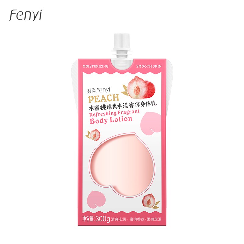 Dưỡng Thể Fenyi Vị Đào Làm Sáng Dưỡng Ẩm Chăm Sóc Cơ Thể 300g