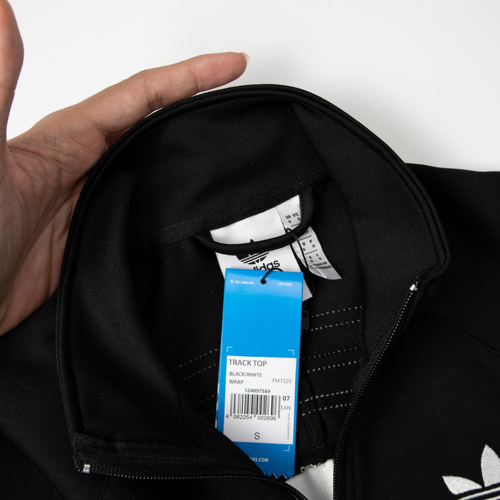 (HÀNG XUẤT XỊN) Áo khoác das đen  3 Stripes Jacket - Chất Poli vải xịn, mịn mát. FM1525 Das 3-Stripe Wrap Track Top | BigBuy360 - bigbuy360.vn