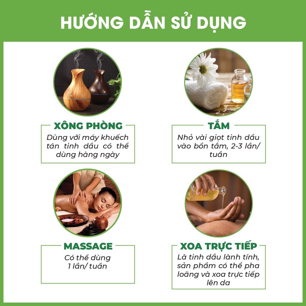 [Chai Lớn 100ML] TỰ CHỌN MÙI Tinh dầu nguyên chất hữu cơ MỘC THỦY khử mùi làm thơm phòng thư giãn- Đạt chuẩn chất lượng