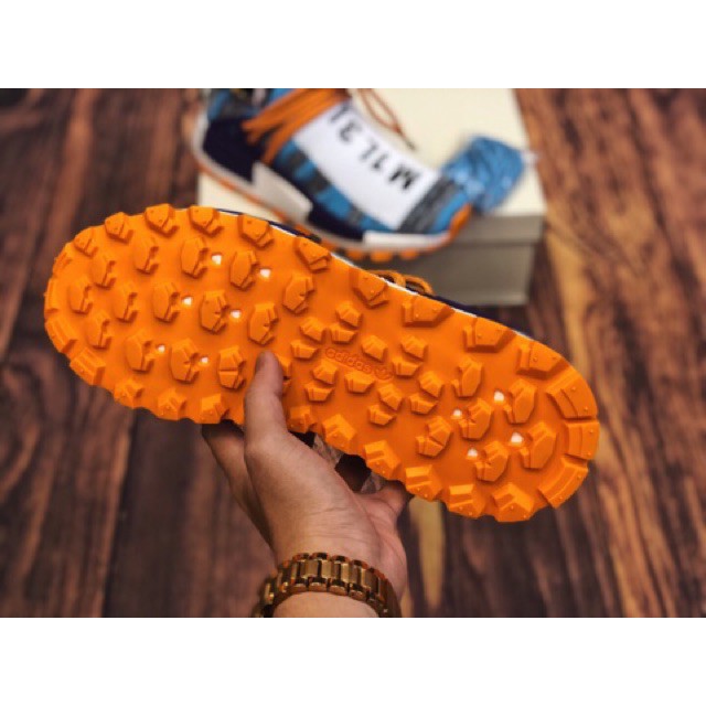 Giày Thể Thao Human Race Boost SOLARHU màu Xanh_Giaysneaker