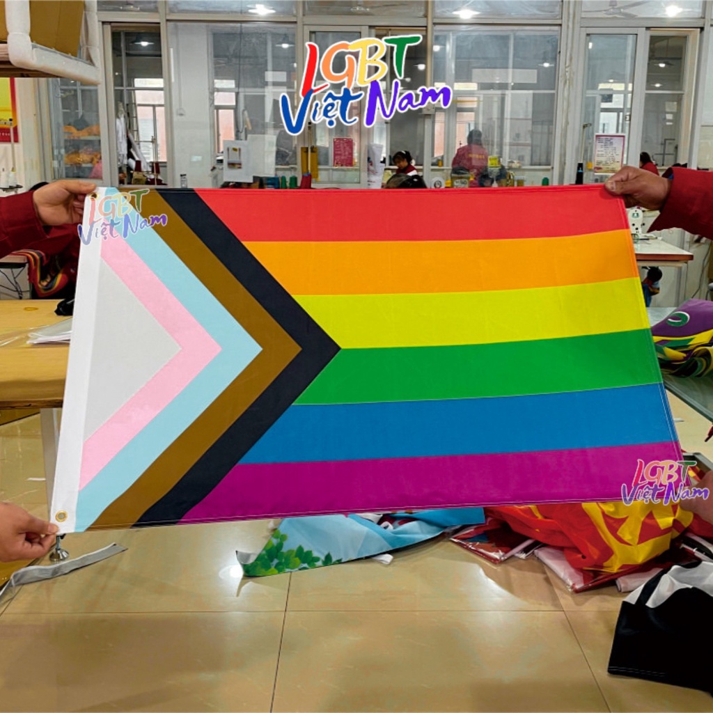 Cờ lục sắc LGBT LGBTIQ LGBTQ + Family [ LGBT new ]