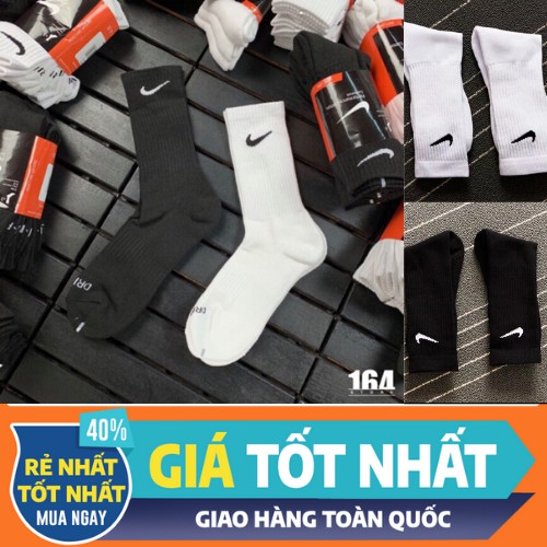 Tất vớ thể thao -vớ nam thời trang unisex nikeee driifitt đen trắng