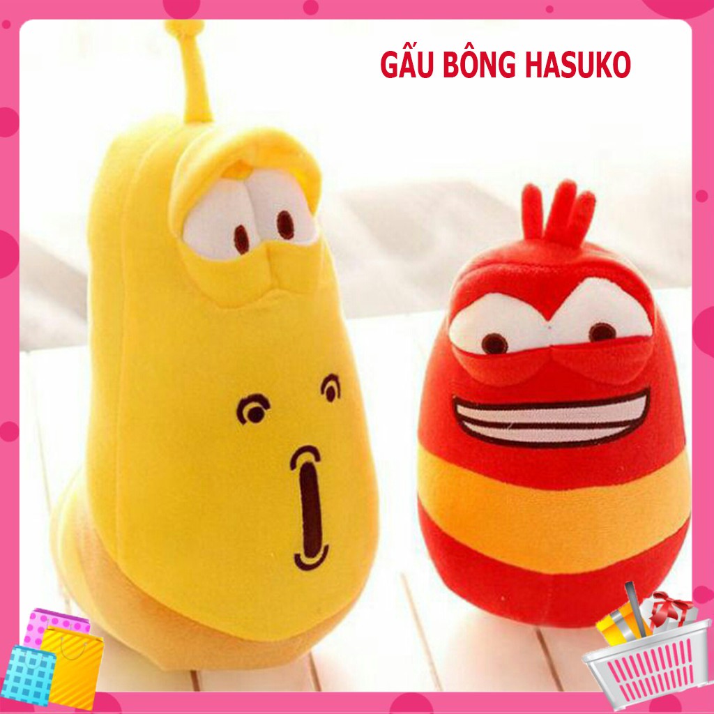 Gấu bông Larva sâu bông larva nhồi bông mbthu54