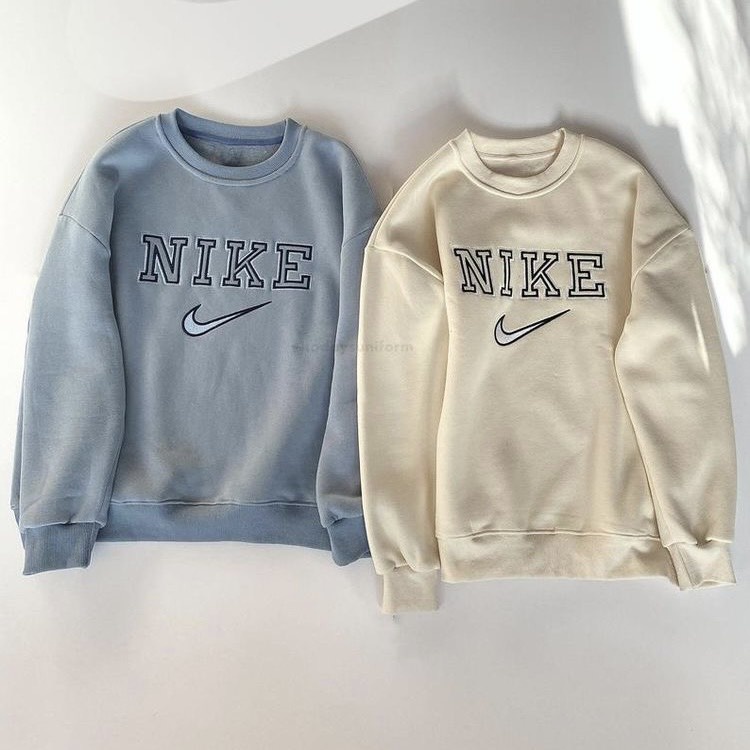 Áo nỉ lót bông custom thêu chữ N*ke | BigBuy360 - bigbuy360.vn